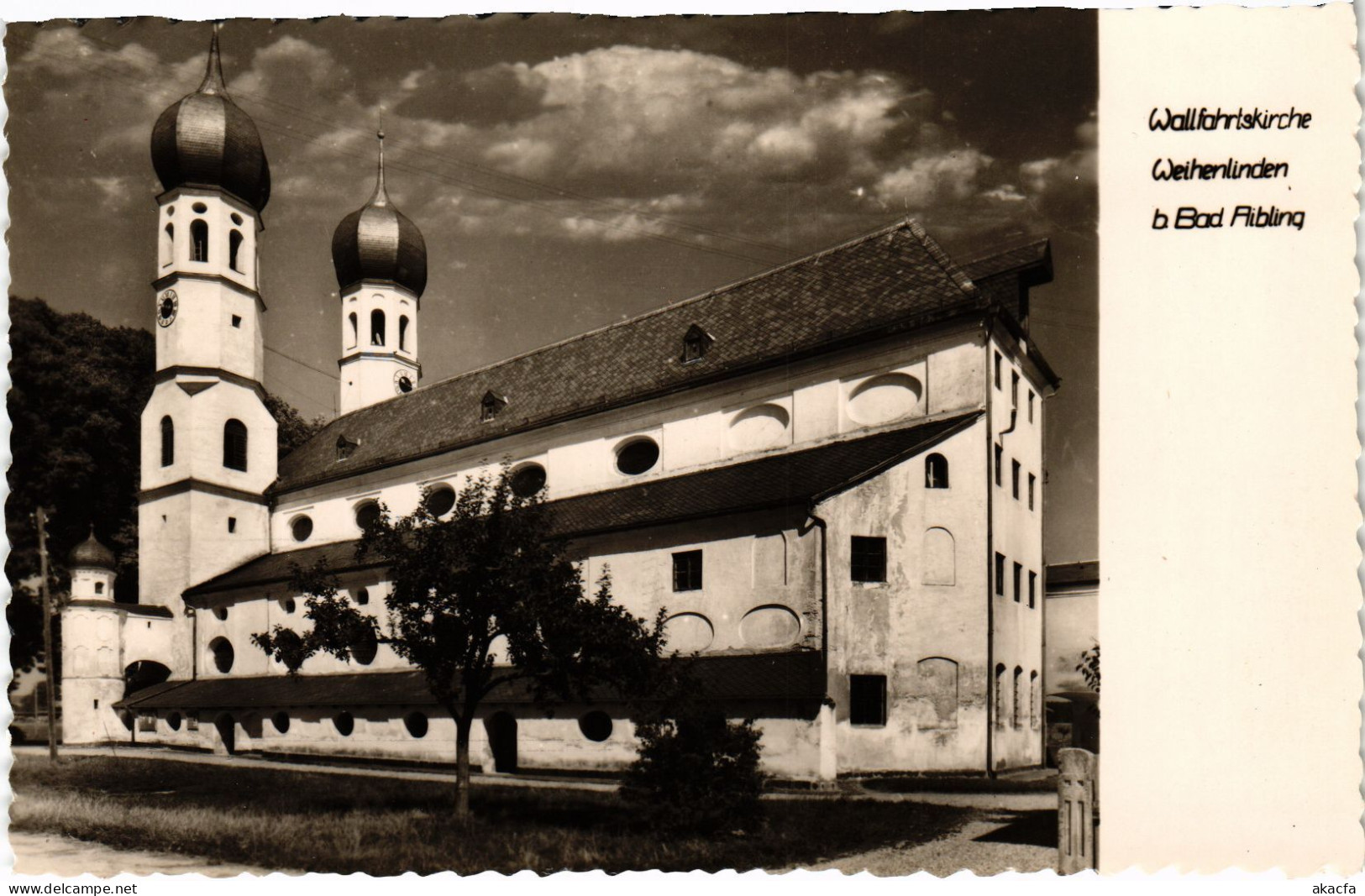 CPA AK BAD AIBLING Wallfahrtskirche Weihenlinden GERMANY (1383841) - Bad Aibling