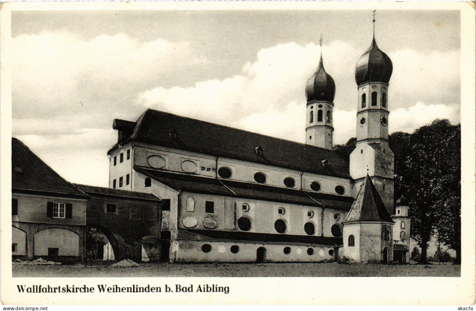 CPA AK BAD AIBLING Wallfahrtskirche Weihenlinden GERMANY (1383837) - Bad Aibling