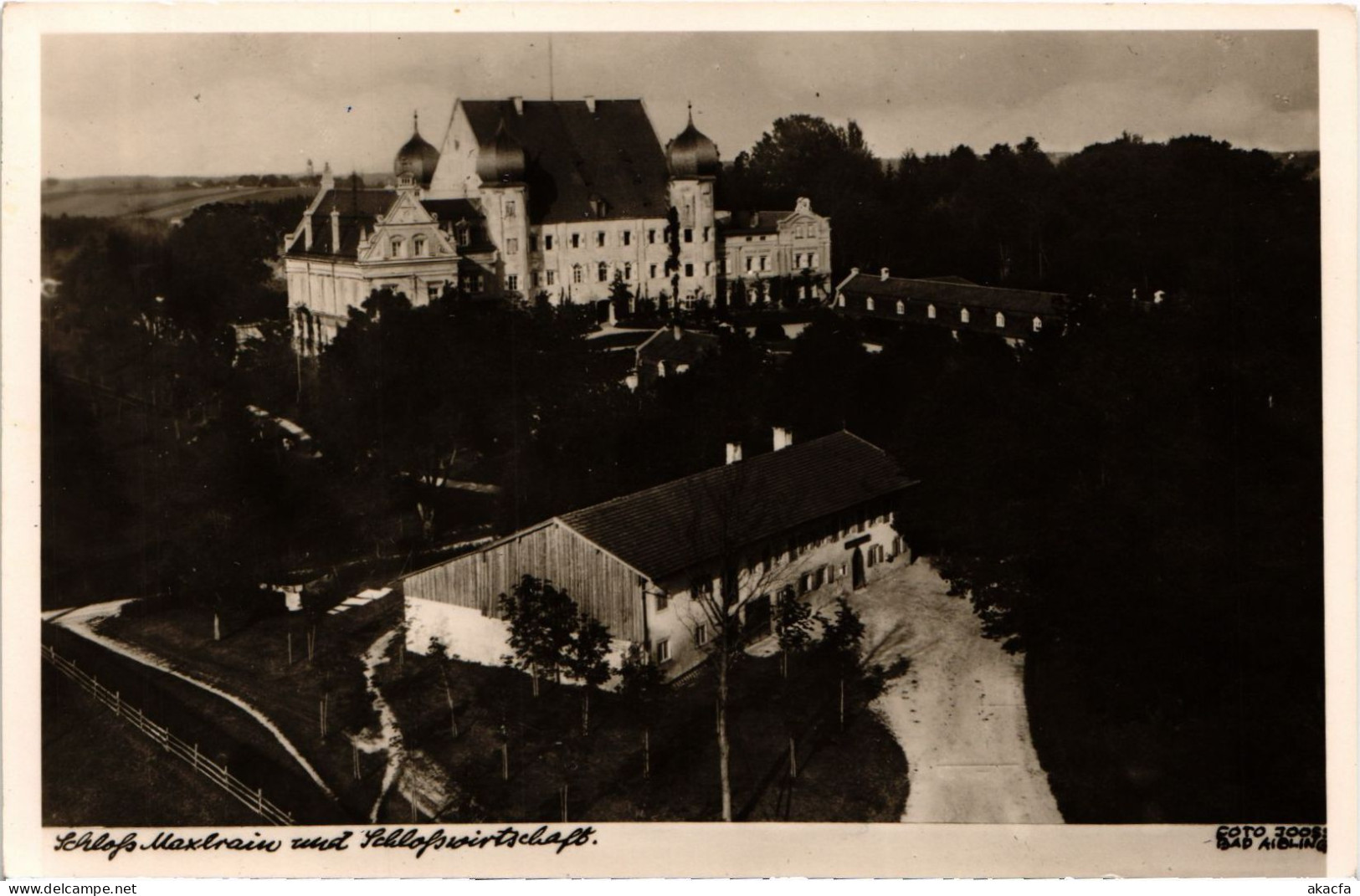 CPA AK BAD AIBLING Schloss Maxlrain GERMANY (1384391) - Bad Aibling