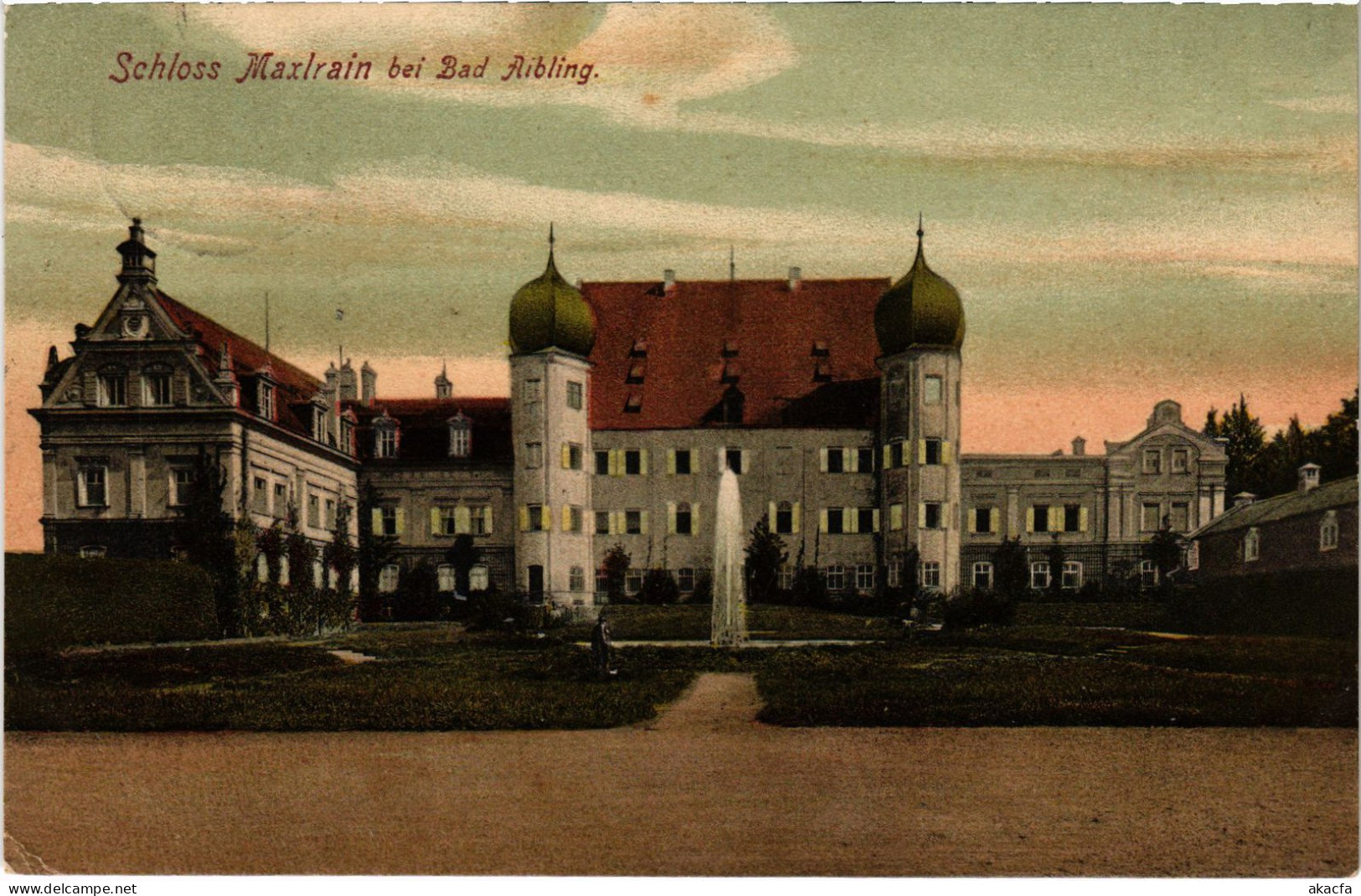 CPA AK BAD AIBLING Schloss Maxlrain GERMANY (1384383) - Bad Aibling