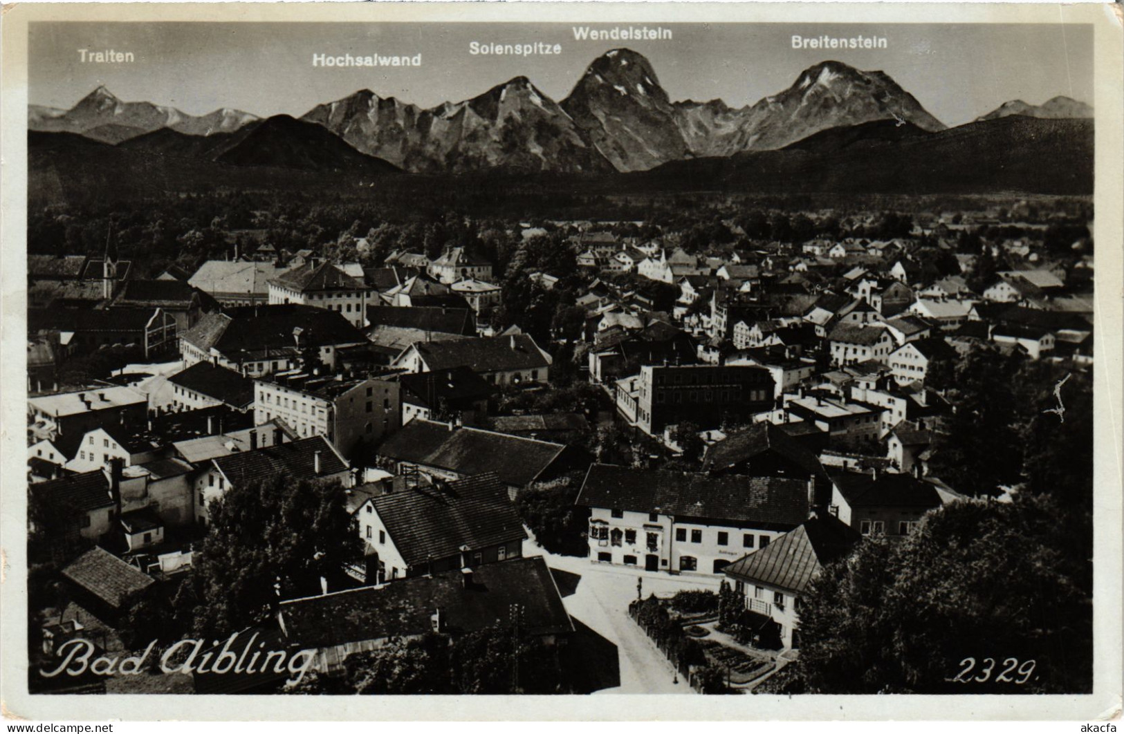 CPA AK BAD AIBLING Totalansicht GERMANY (1384343) - Bad Aibling