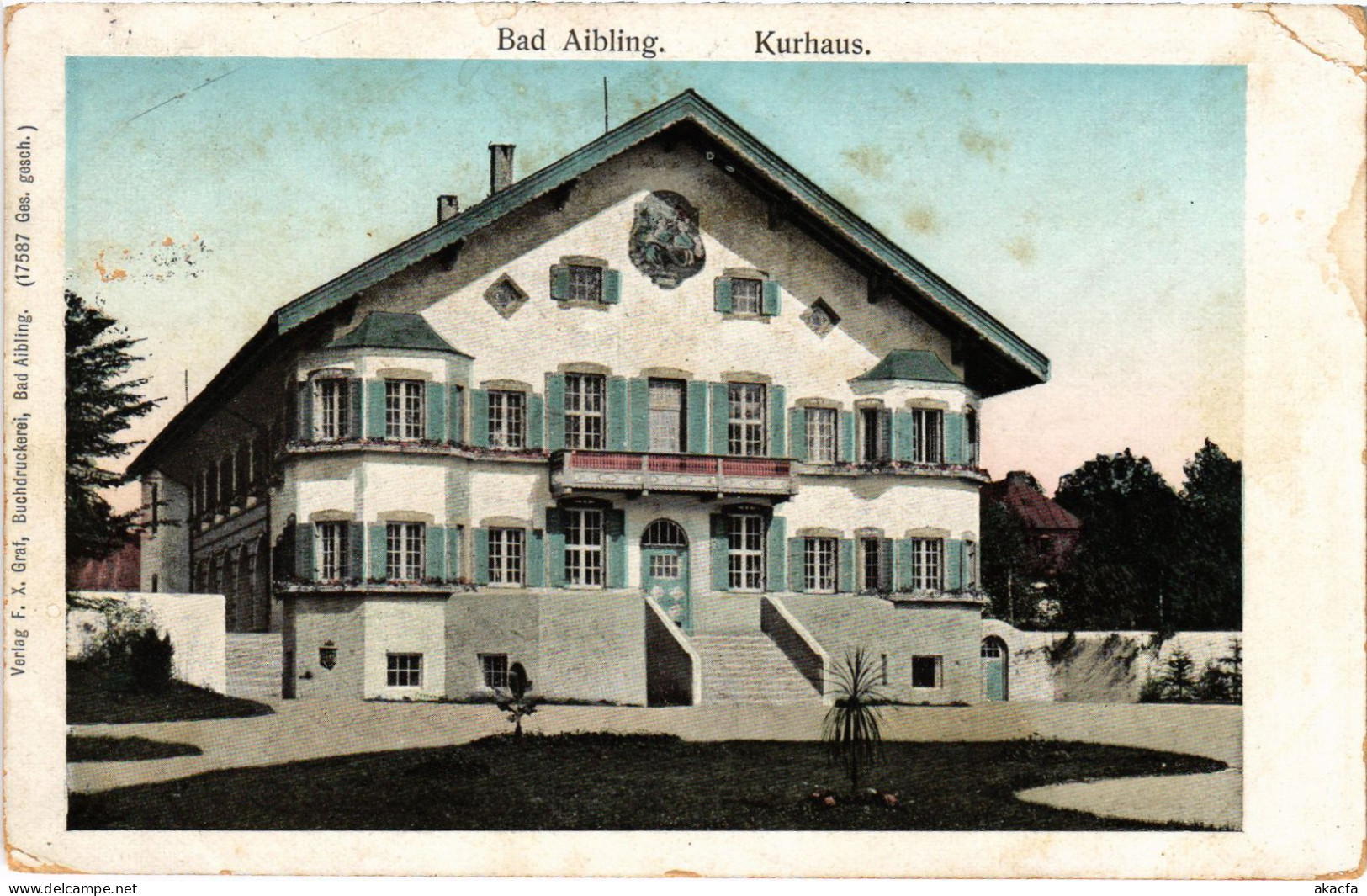 CPA AK BAD AIBLING Kurhaus GERMANY (1384340) - Bad Aibling