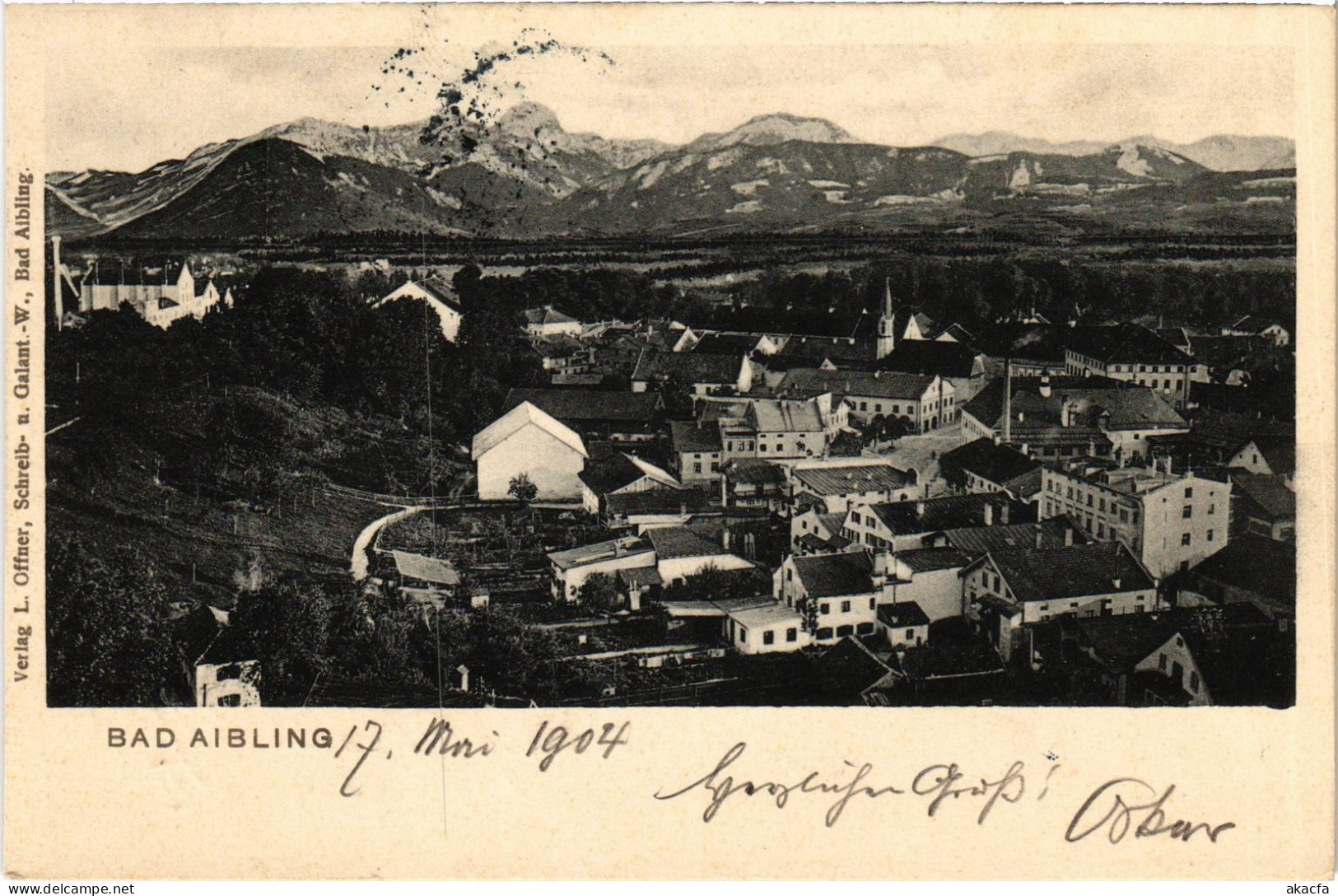 CPA AK BAD AIBLING Totalansicht GERMANY (1384332) - Bad Aibling