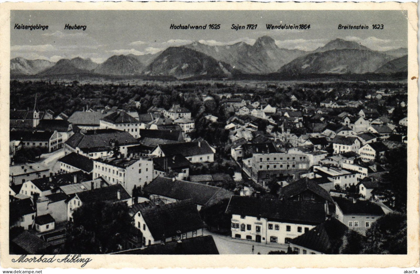 CPA AK BAD AIBLING Totalansicht GERMANY (1384315) - Bad Aibling