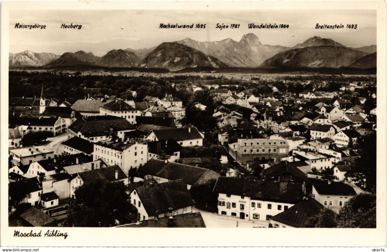 CPA AK BAD AIBLING Totalansicht GERMANY (1384289) - Bad Aibling