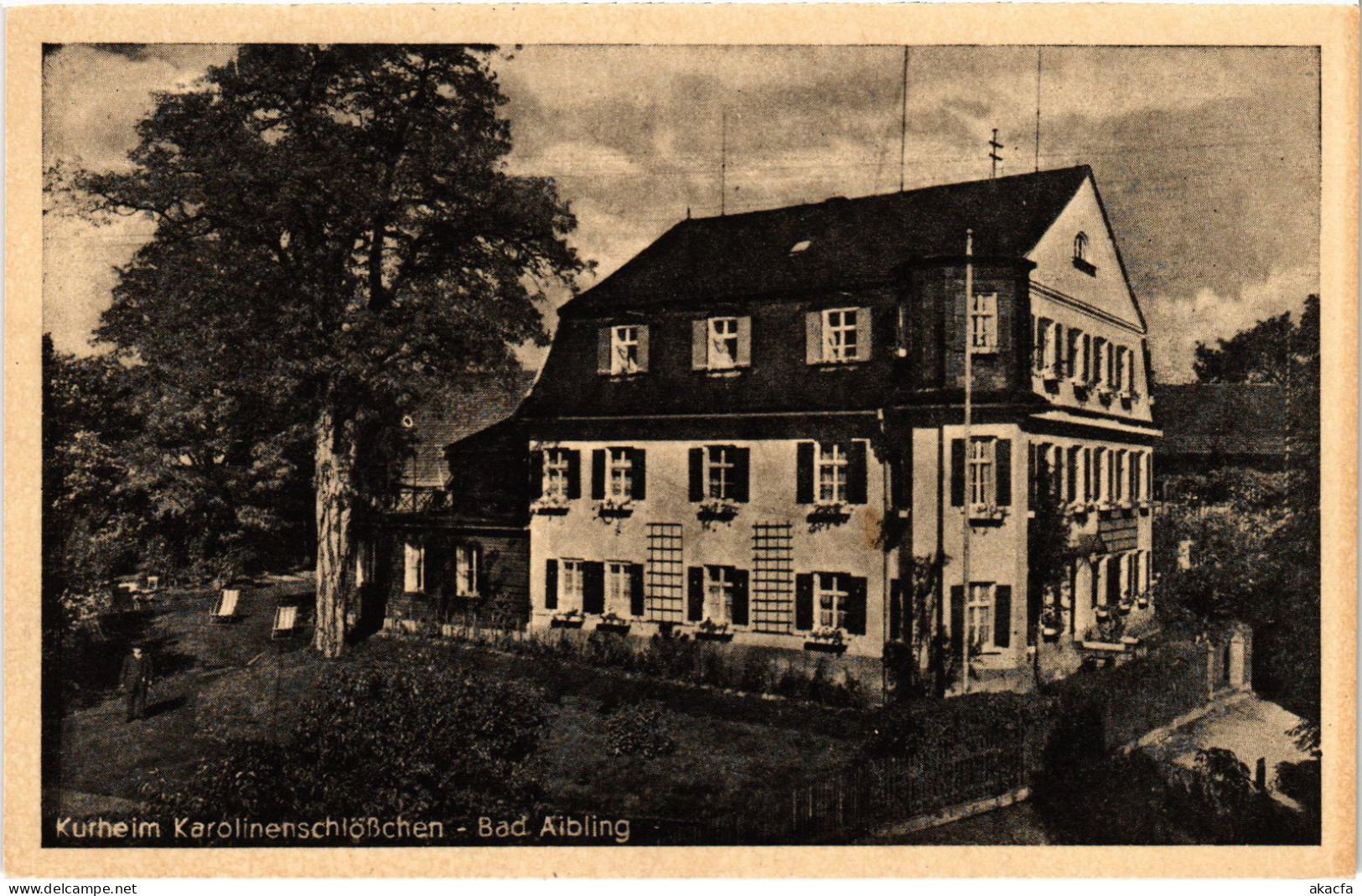 CPA AK BAD AIBLING Kurheim Karolinenschlosschen GERMANY (1384284) - Bad Aibling