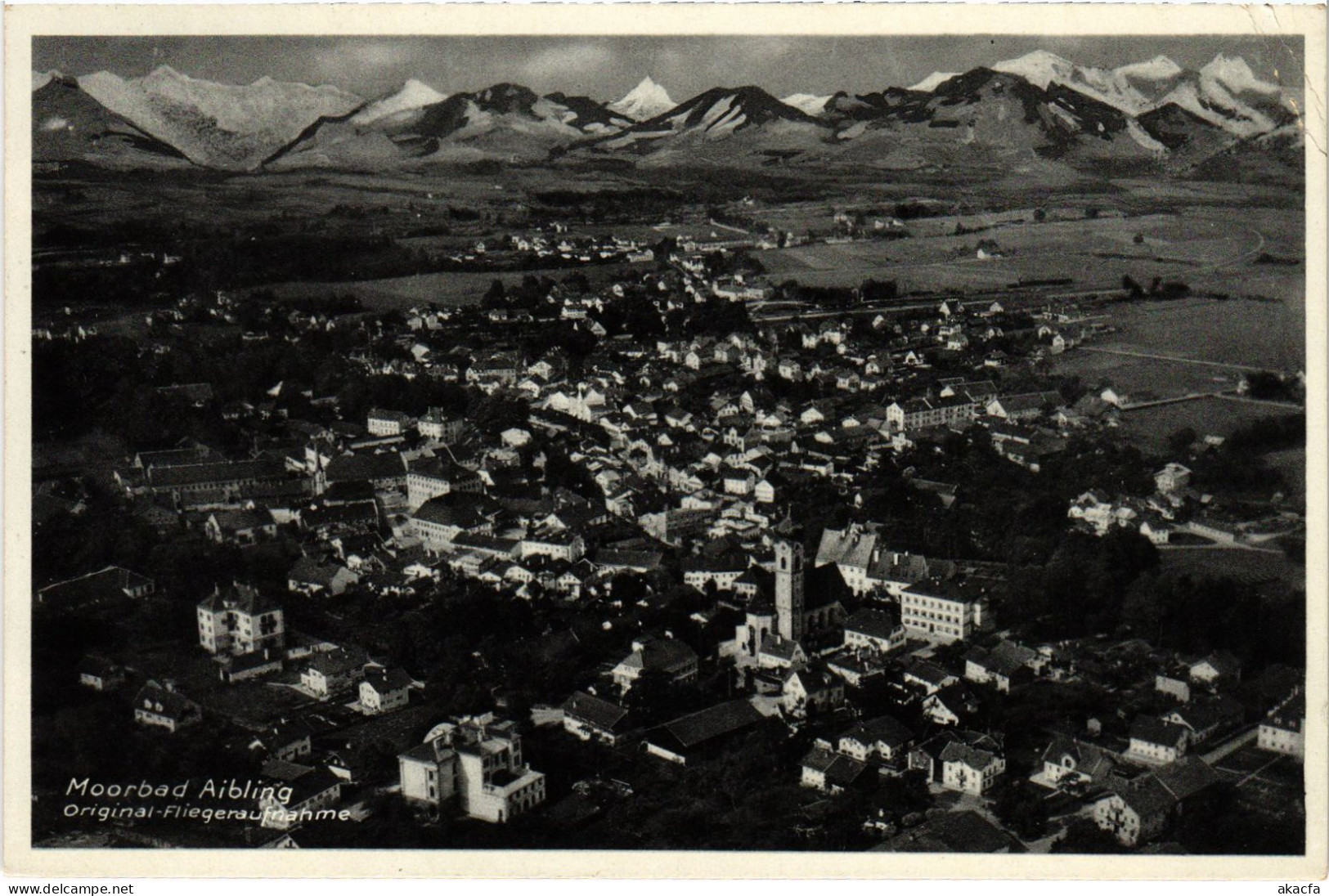 CPA AK BAD AIBLING Original Fliegeraufnahme GERMANY (1384273) - Bad Aibling