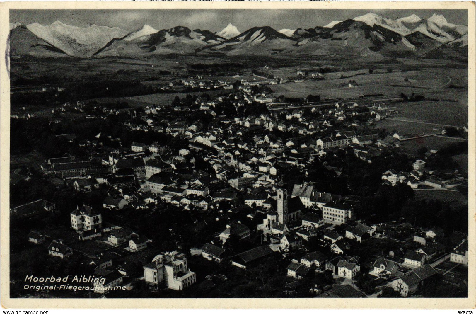 CPA AK BAD AIBLING Original Fliegeraufnahme GERMANY (1384271) - Bad Aibling