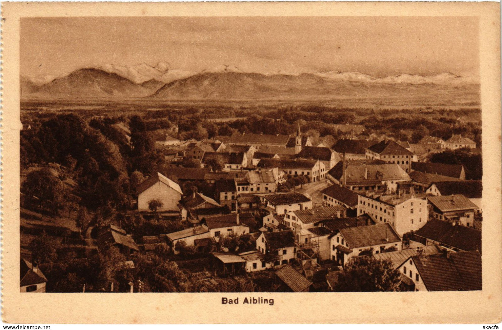 CPA AK BAD AIBLING Totalansicht GERMANY (1384260) - Bad Aibling