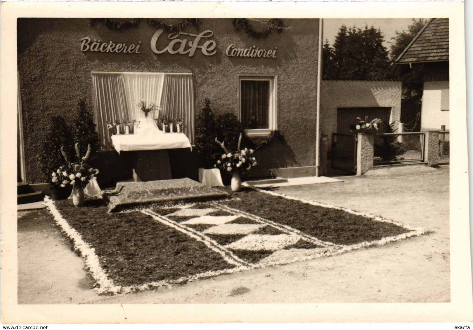 CPA AK BAD AIBLING Backerei Conditorei Cafe GERMANY (1384251) - Bad Aibling