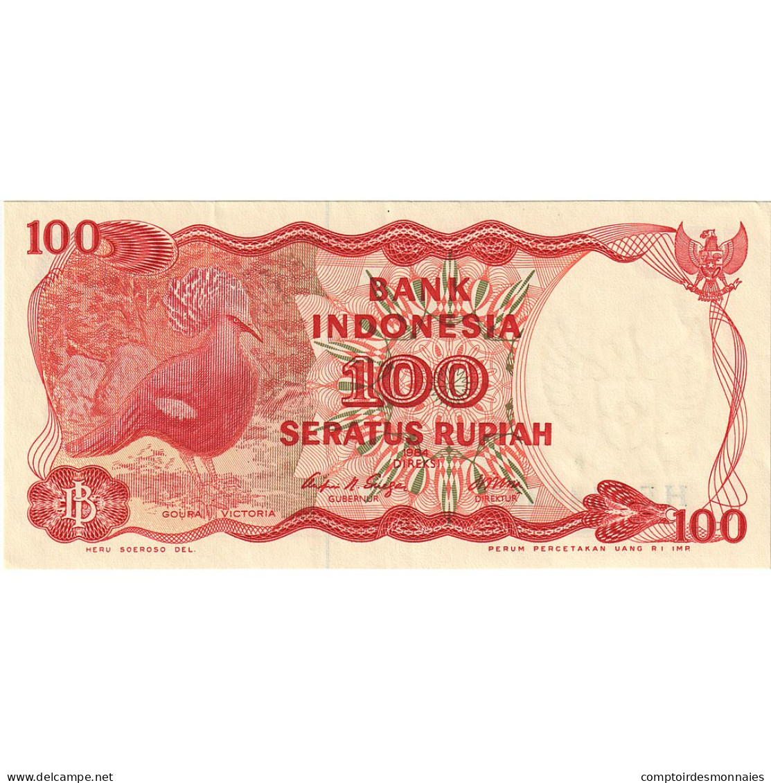Indonésie, 100 Rupiah, 1984-1988, 1984, KM:122a, NEUF - Indonesien