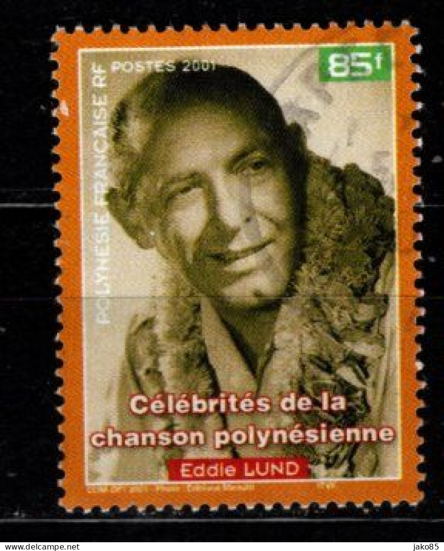 - POLYNESIE FRANCAISE - 2001 - YT N° 638 - Oblitéré - Eddie Lund - Used Stamps