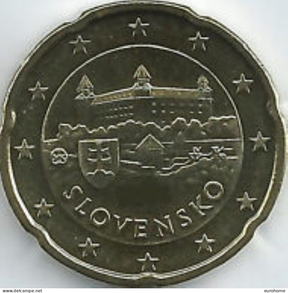 Slovakije 2023  20 Cent     UNC Uit BU  UNC Du Coffret  !! - Slovaquie