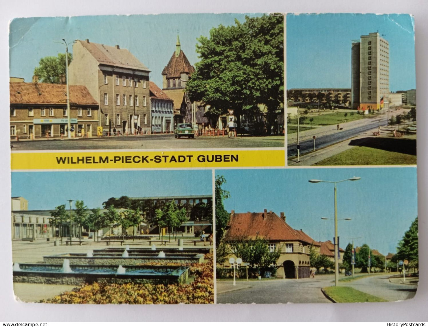 Wilhelm-Pieck-Stadt Guben, Obersprucke, Gaststätte U.a., 1983 - Guben
