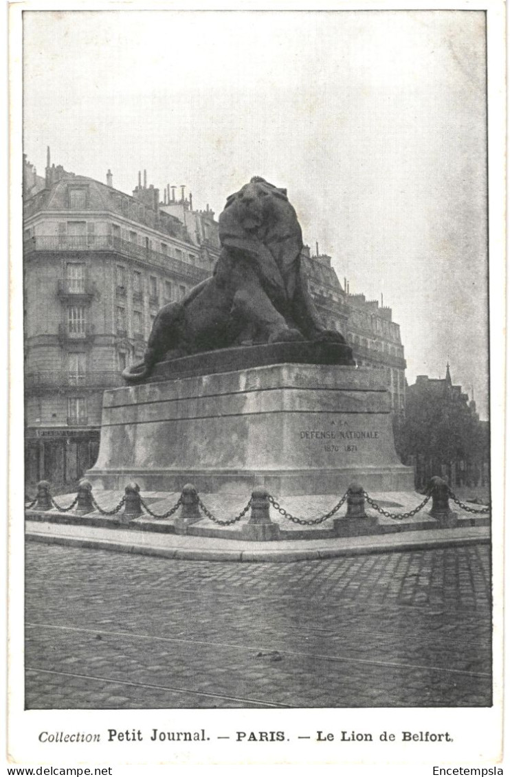CPA Carte Postale France Paris Le Lion De Belfort   VM77705 - Statues