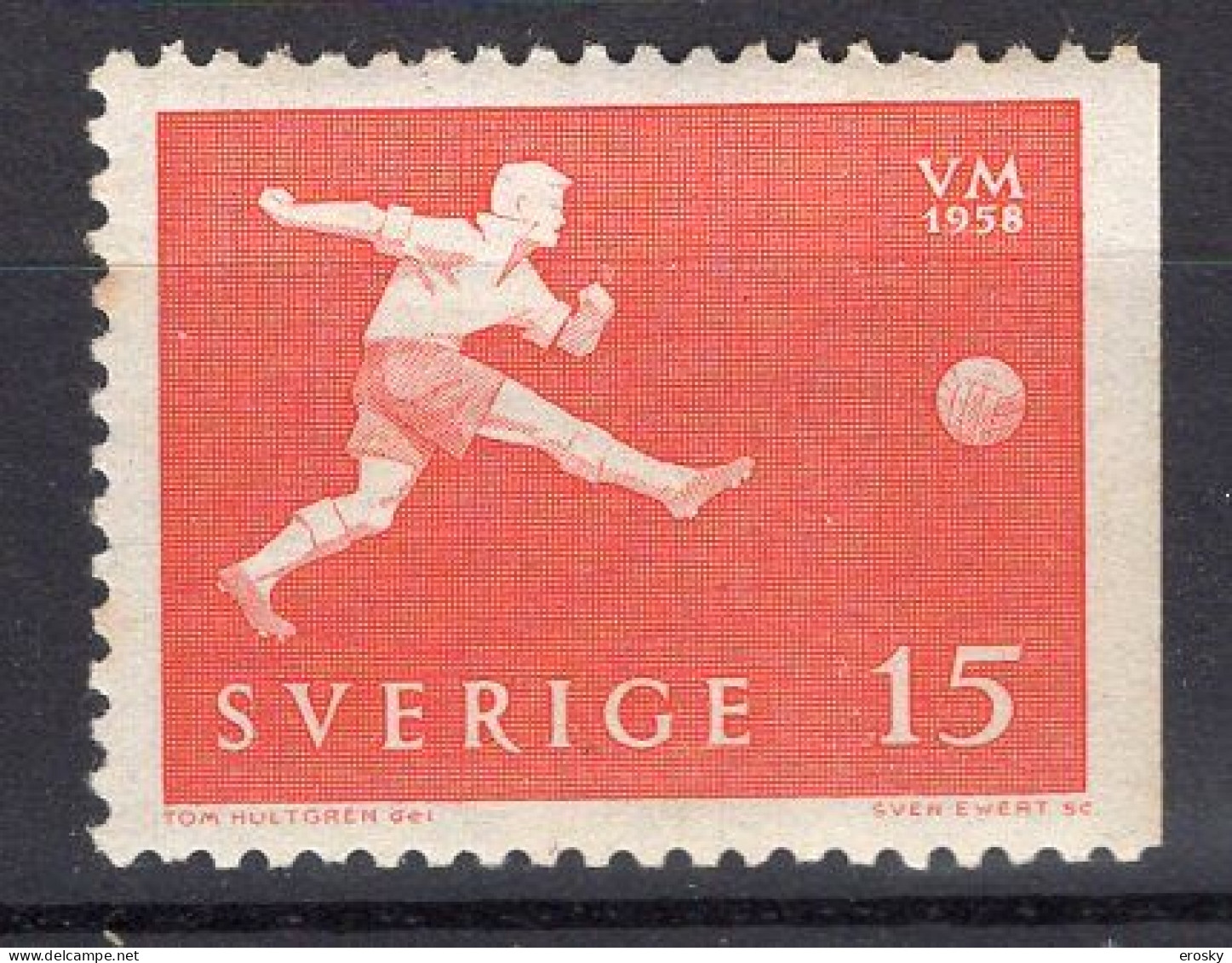 T1238 - SUEDE SWEDEN Yv N°429 ** Football - Unused Stamps