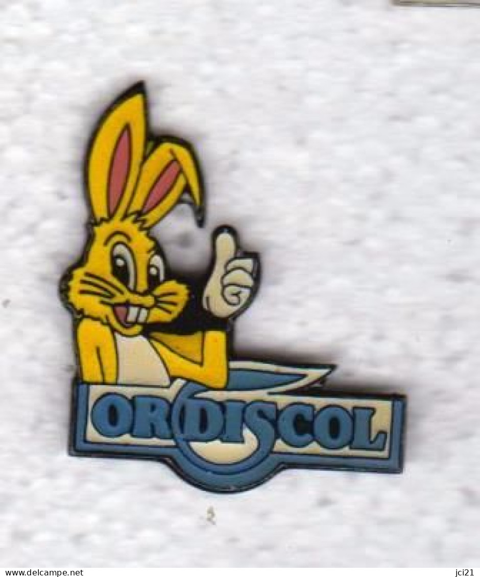 PIN'S " ORDISCOL " Lapin Bugs Bunny _DP234 - Computers