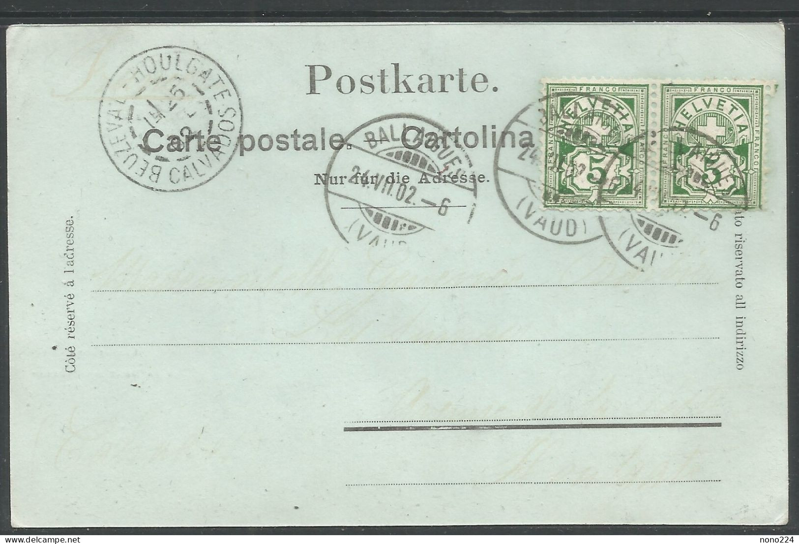 Carte P De 1902 ( Ballaigues ) - Ballaigues