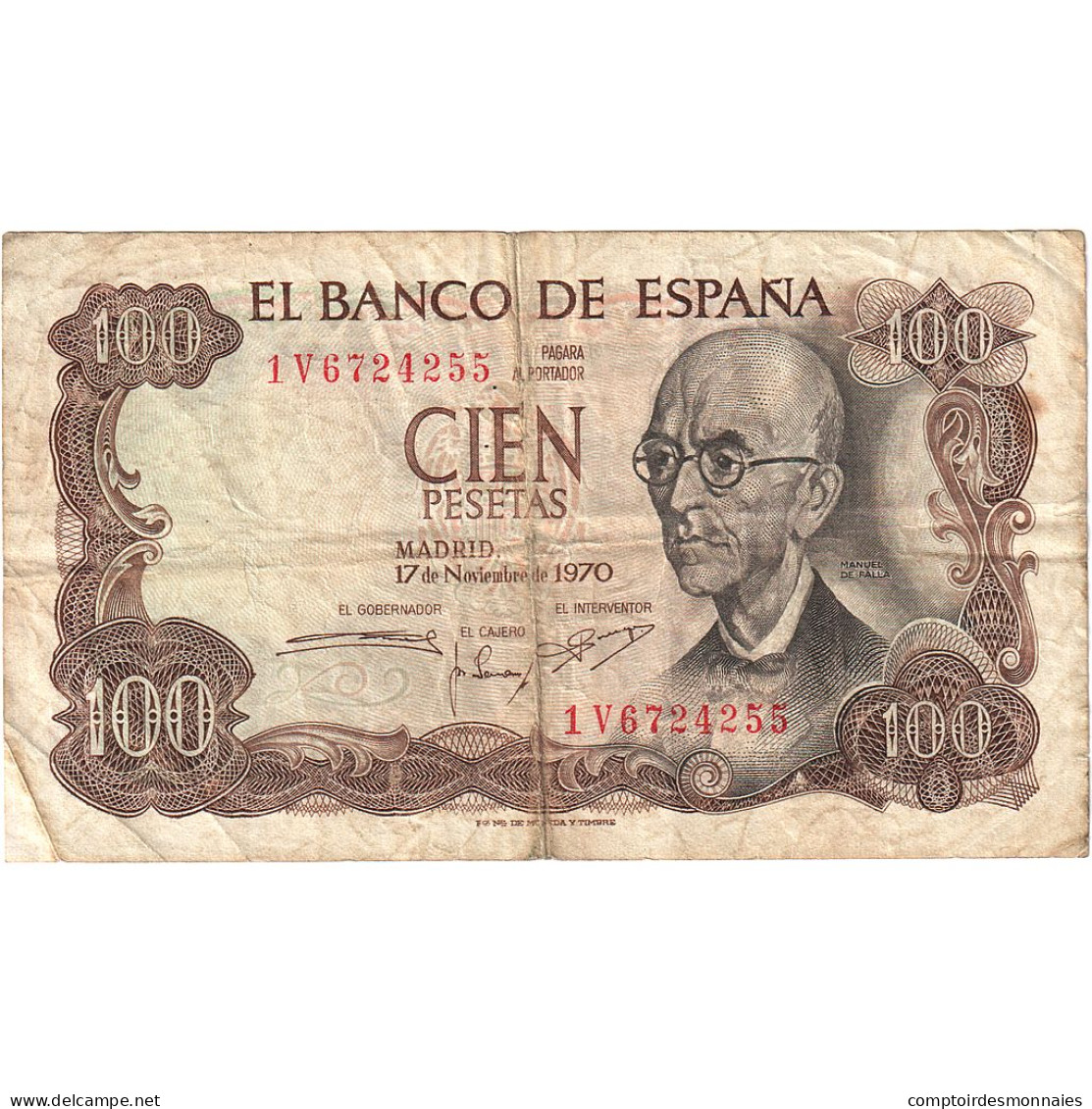 Espagne, 100 Pesetas, 1974, 1970-11-17, KM:152a, TB - 100 Pesetas