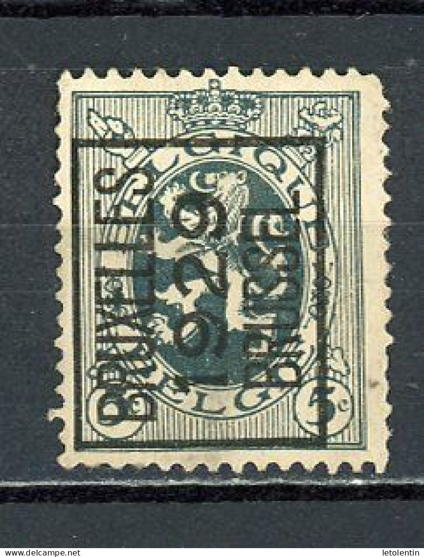 BELGIQUE    “BRUXELLES 1929 BRUSSEL” N° Yvert  ? (*) - Typo Precancels 1929-37 (Heraldic Lion)