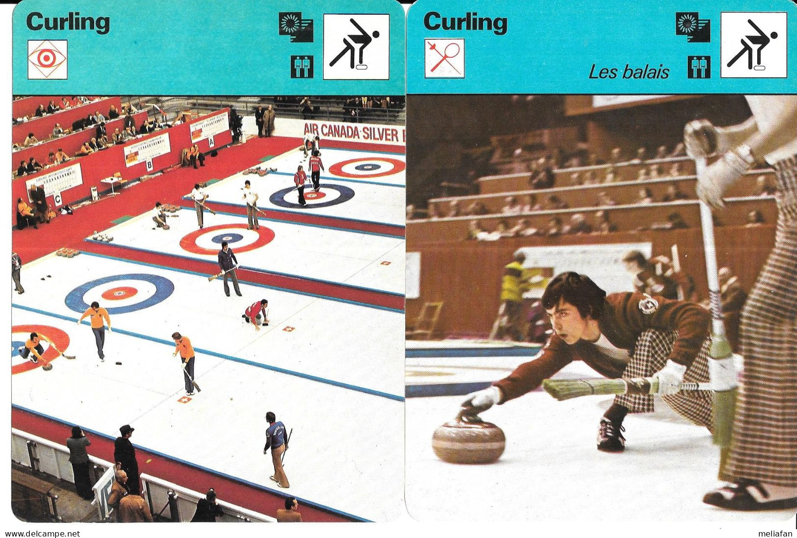 GF1777 - FICHES EDITION RENCONTRE - CURLING - Winter Sports