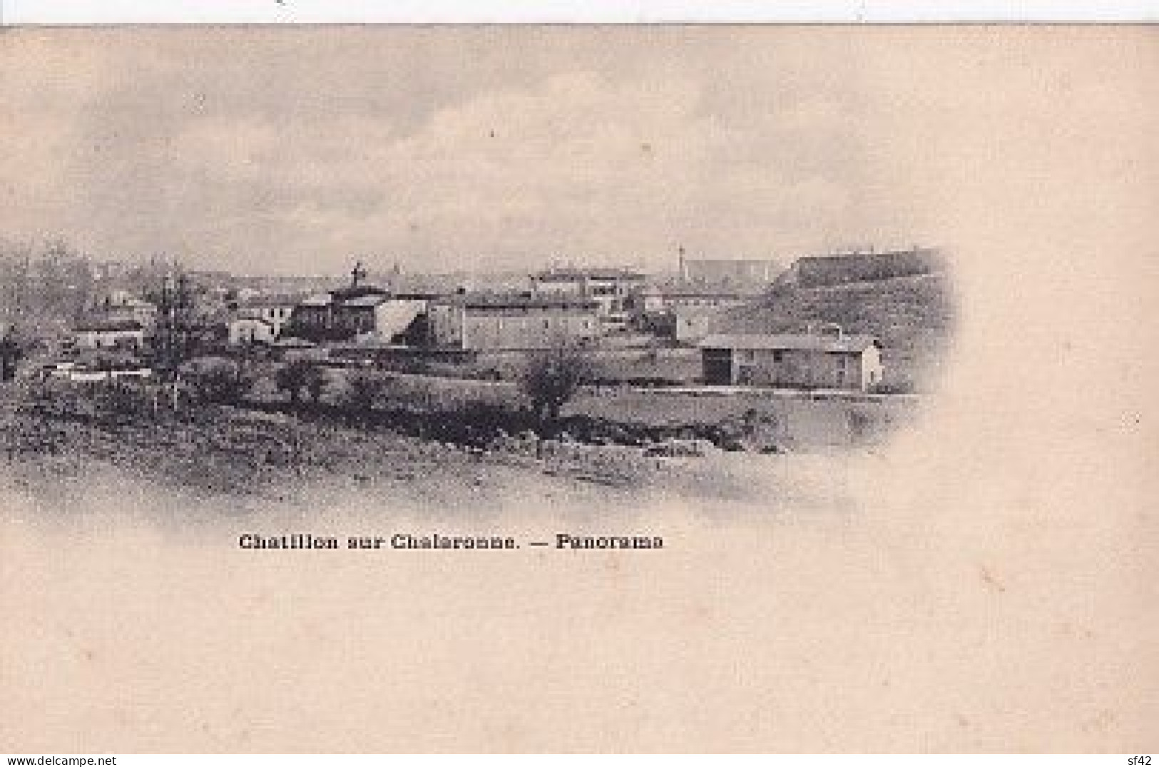 CHATILLON SUR CHALARONNE             PANORAMA              PRECURSEUR - Châtillon-sur-Chalaronne