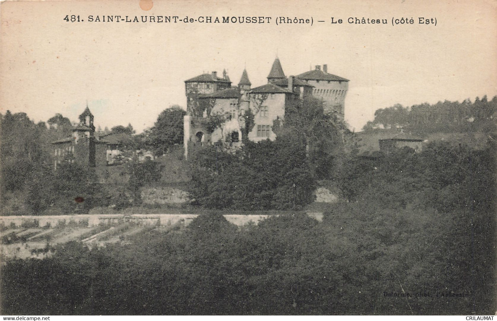 69-SAINT LAURENT DE CHAMOUSSET-N°T5274-H/0211 - Saint-Laurent-de-Chamousset