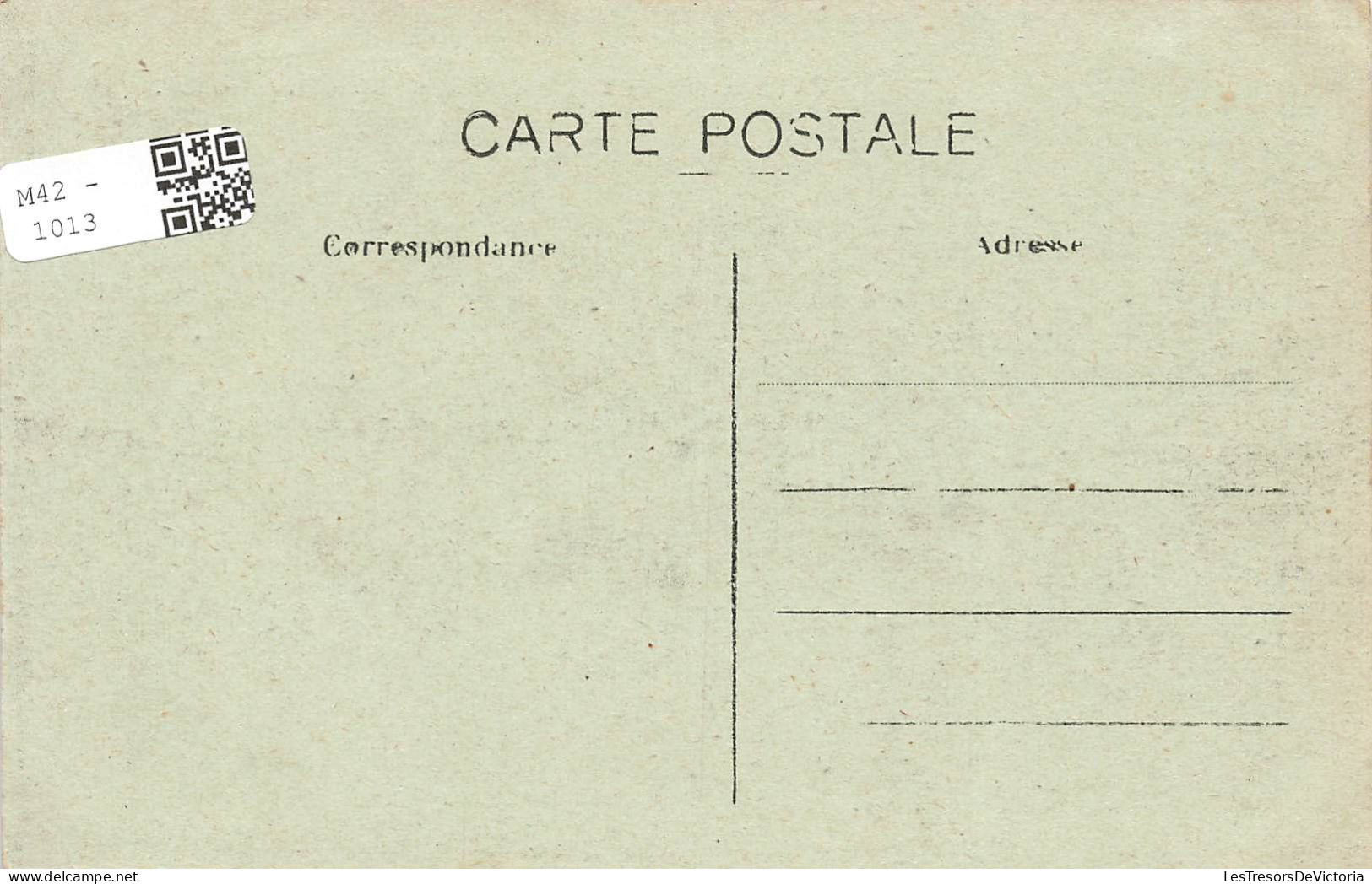 FRANCE - Paris - Vue Générale De L'hôtel De Ville Et Notre Dame - C M - Animé - Carte Postale Ancienne - Notre Dame Von Paris