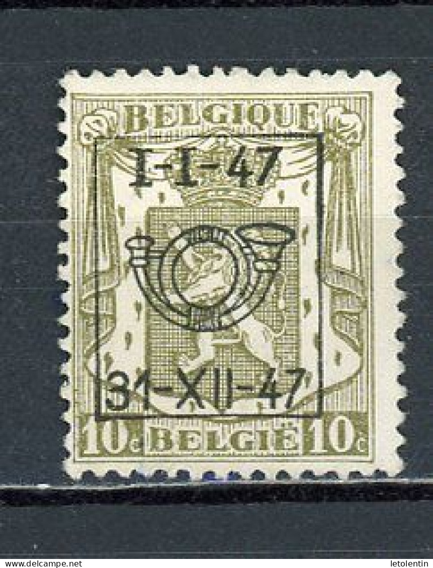 BELGIQUE:  PREO N° Yvert 216 (*) - Typos 1936-51 (Kleines Siegel)