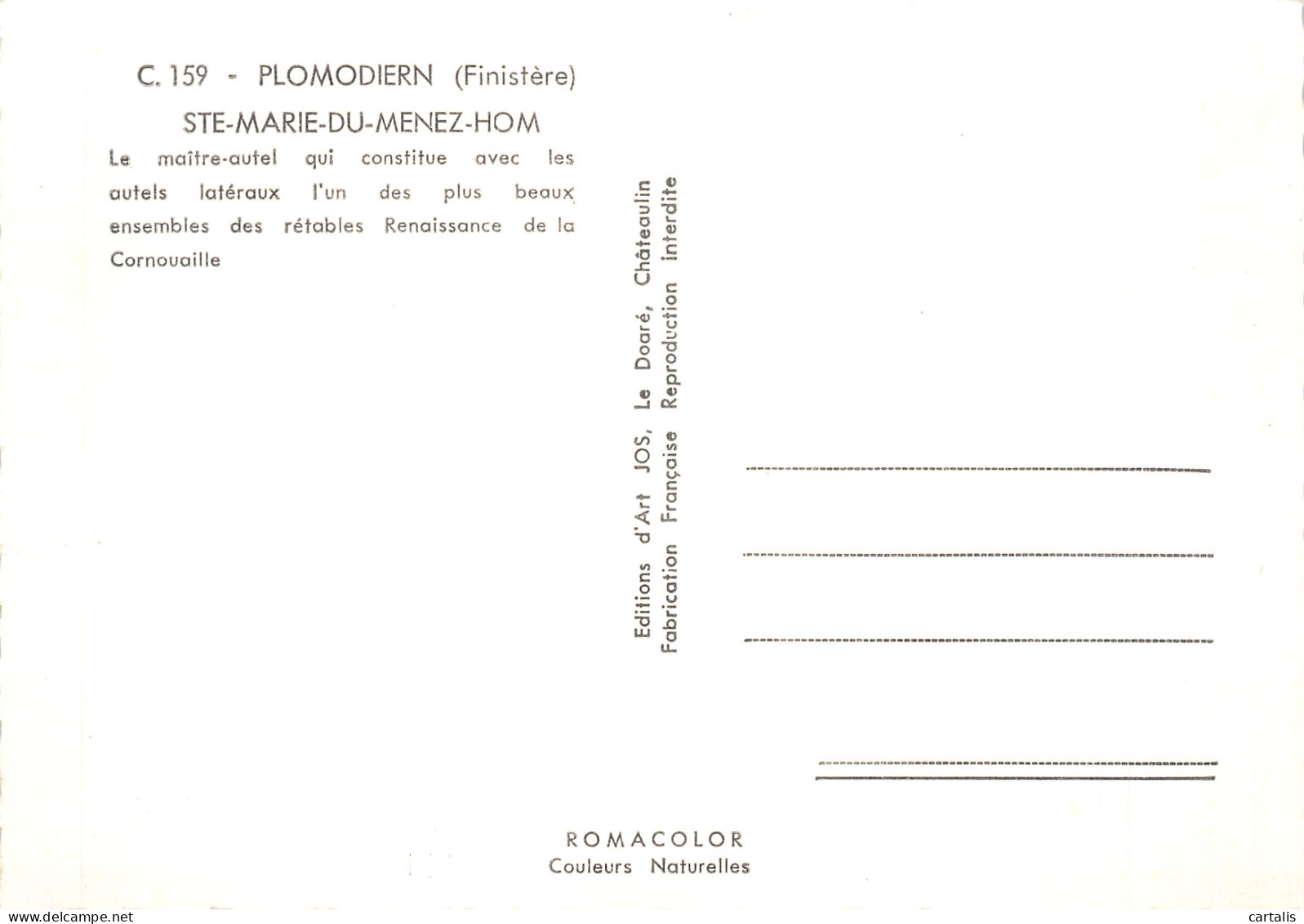 29-PLOMODIERN-N°4196-C/0297 - Plomodiern