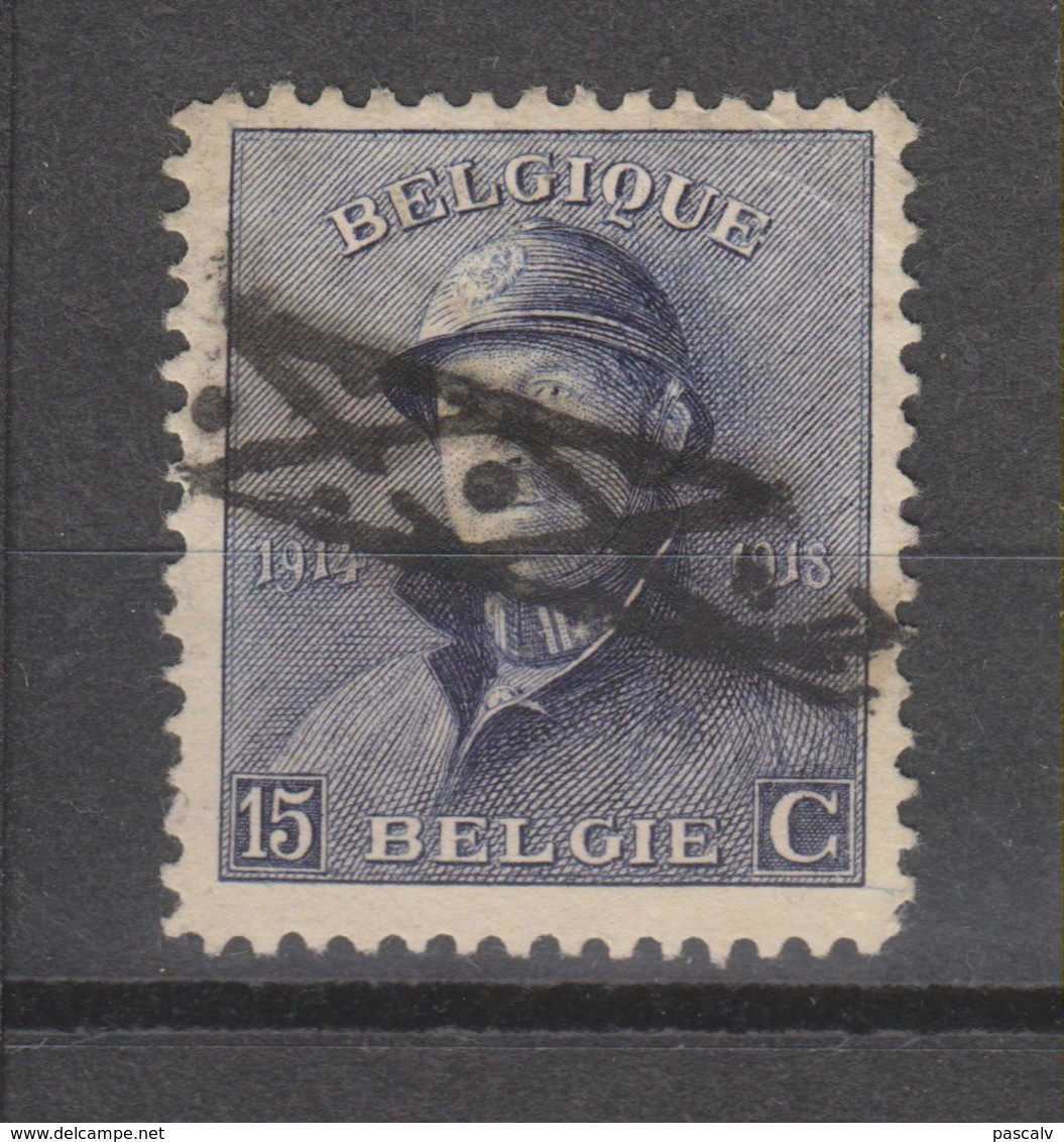 COB 169 Oblitération Roulette - 1919-1920 Roi Casqué