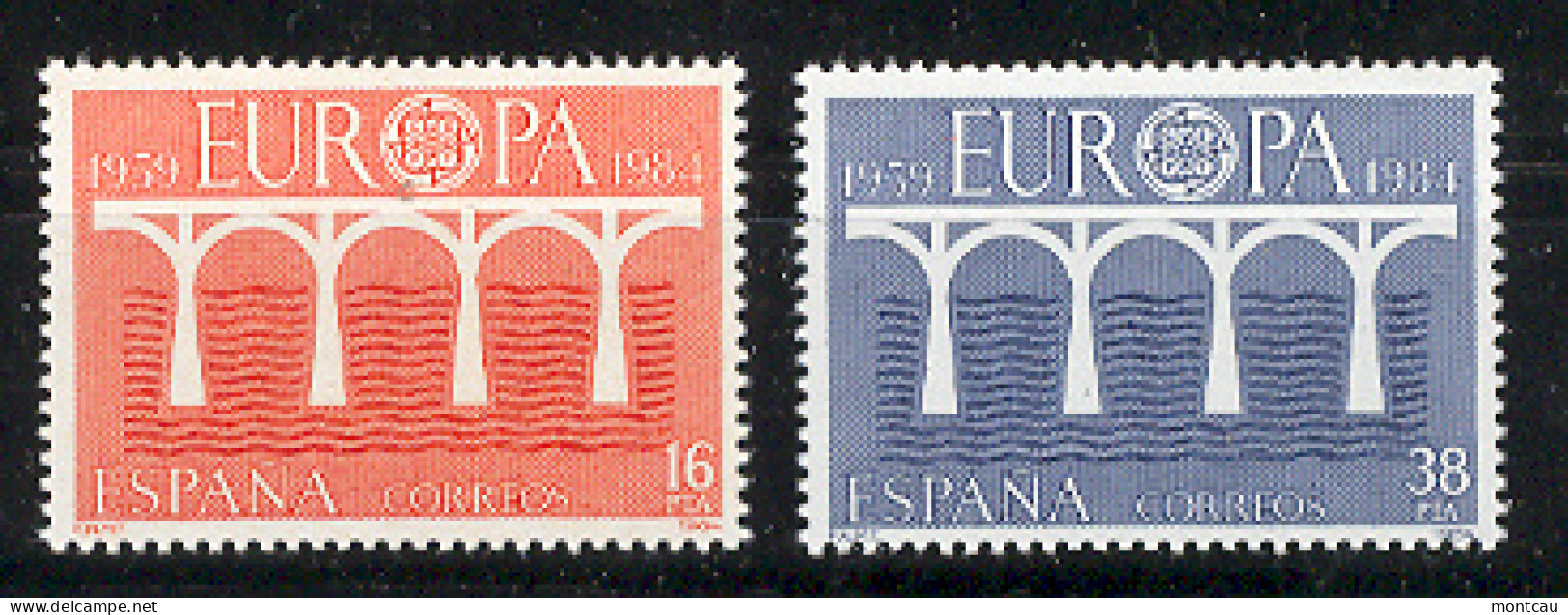 Spain 1984 - Europa Ed 2756-57 (**) - 1984