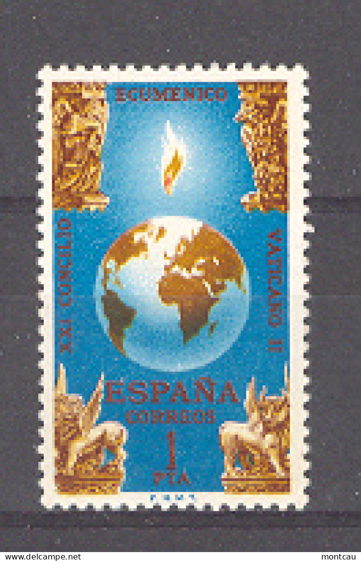 Spain 1965 - Clausura Concilio Ed 1695 (**) - Cristianismo