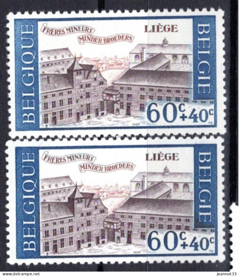 1385** CV3 Point Bleu Dans La Dentelure De Gauche - 1961-1990