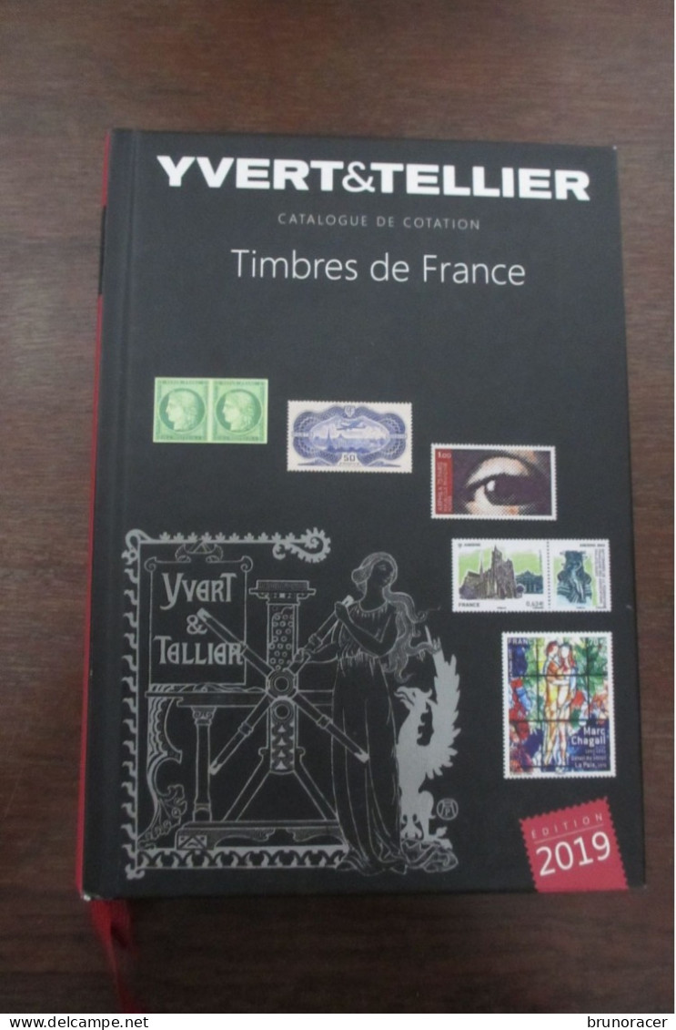 COTALOGUE YVERT & TELLIER  FRANCE 2019  TB VOIR SCANS - Francia