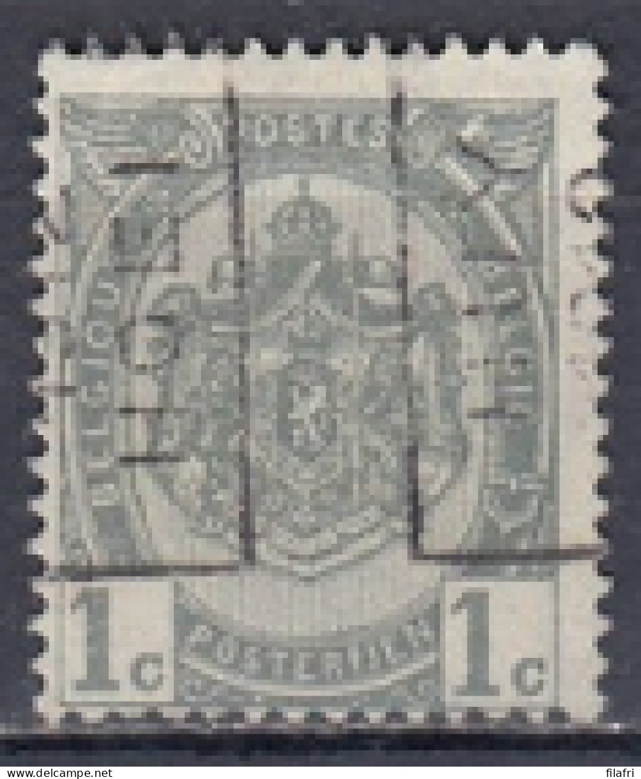 1839 Voorafstempeling Op Nr 81 - HUY 1912 HOEI - Positie A - Roulettes 1910-19