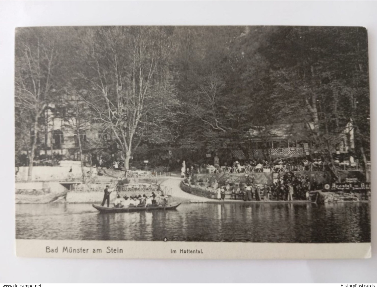 Bad Münster Am Stein, Im Huttental, Wald-Restaurant, Bad Kreuznach 1910 - Bad Kreuznach