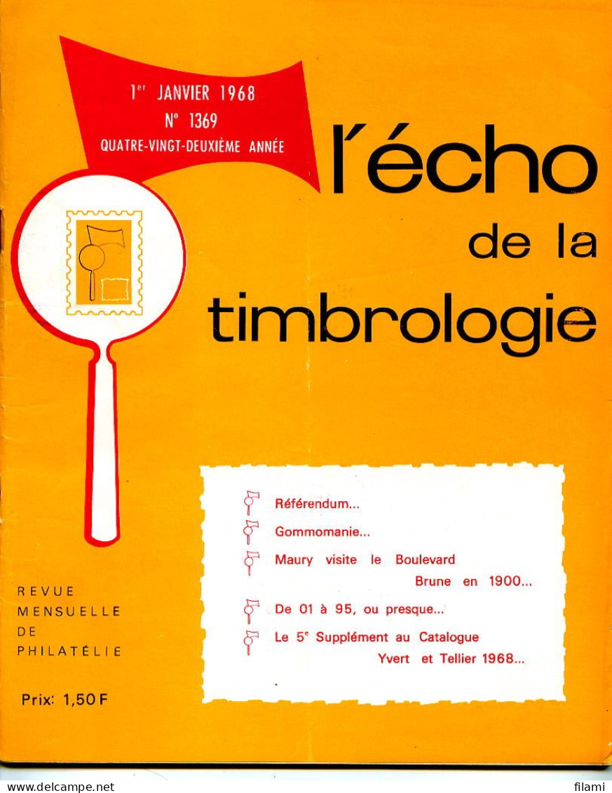 L'écho De La Timbrologie,20c Napoleon,Pétain,accident Aerieen,20c Empire,poste Automobile,Cheffer,Semeuse,Decaris,Coq - Français (àpd. 1941)