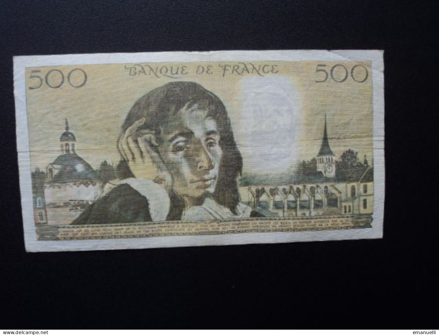 FRANCE : 500 FRANCS  3-11-1977   FAYETTE 71 / PICK 156d     TTB * - 500 F 1968-1993 ''Pascal''