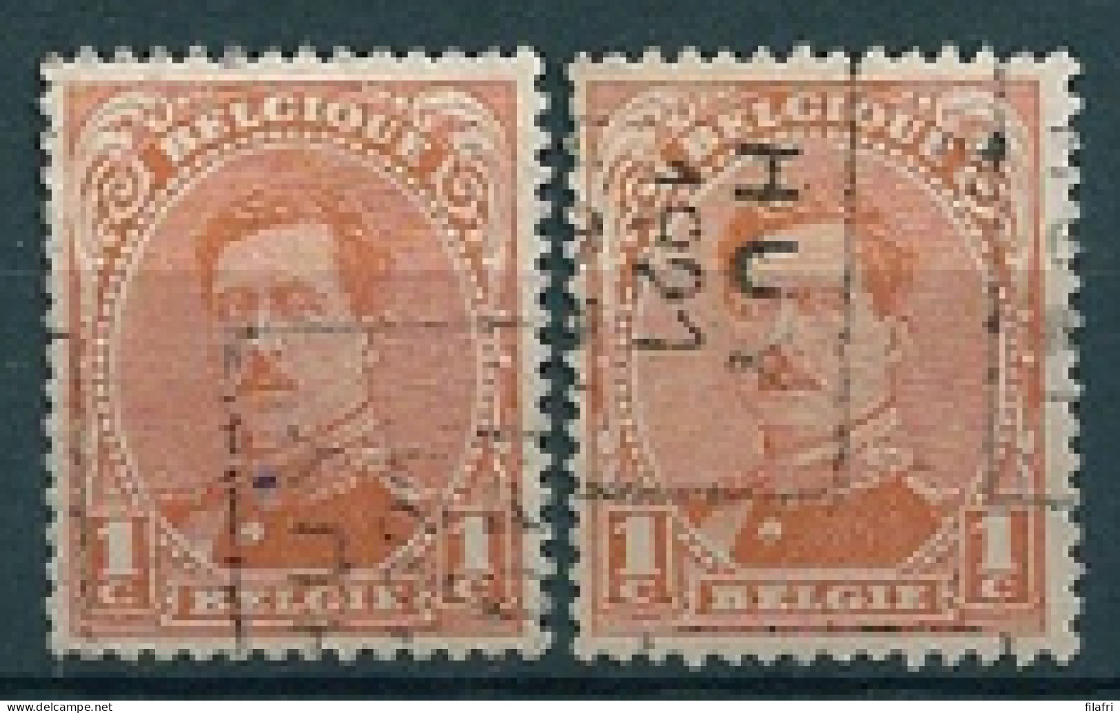 2639 Voorafstempeling Op Nr 135 - HUY 1921 HOEI - Positie A & B - Roller Precancels 1920-29