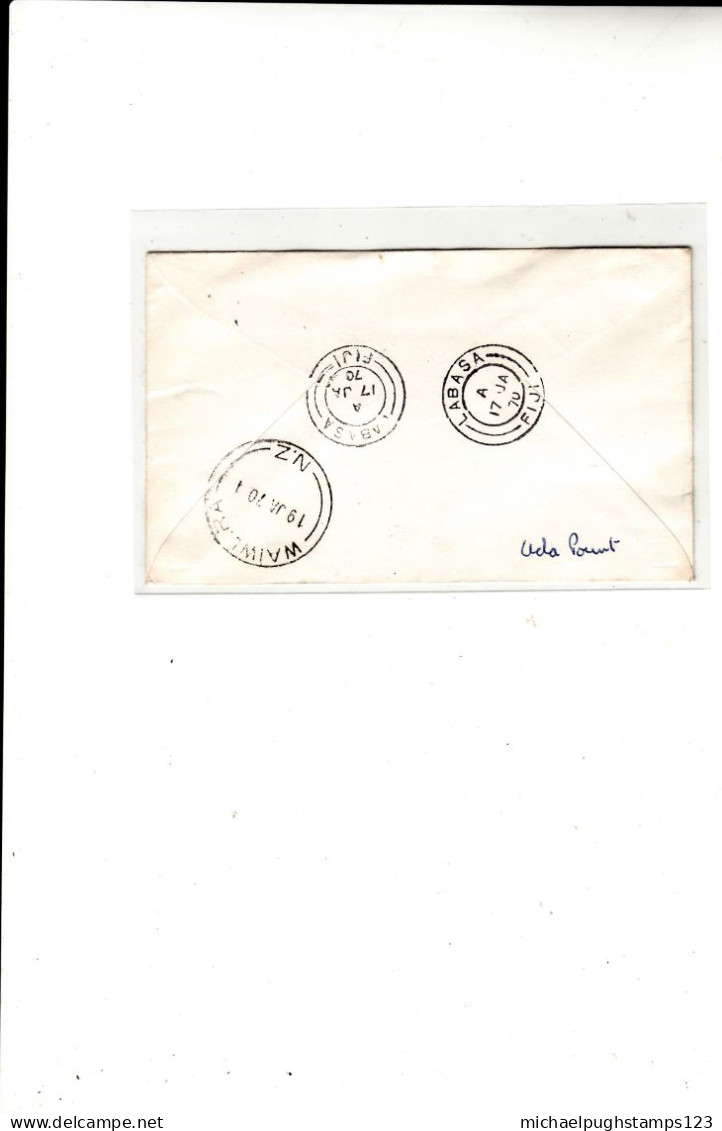 Fiji / Negative Seal Postmarks / New Zealand / Udu Point - Fiji (1970-...)