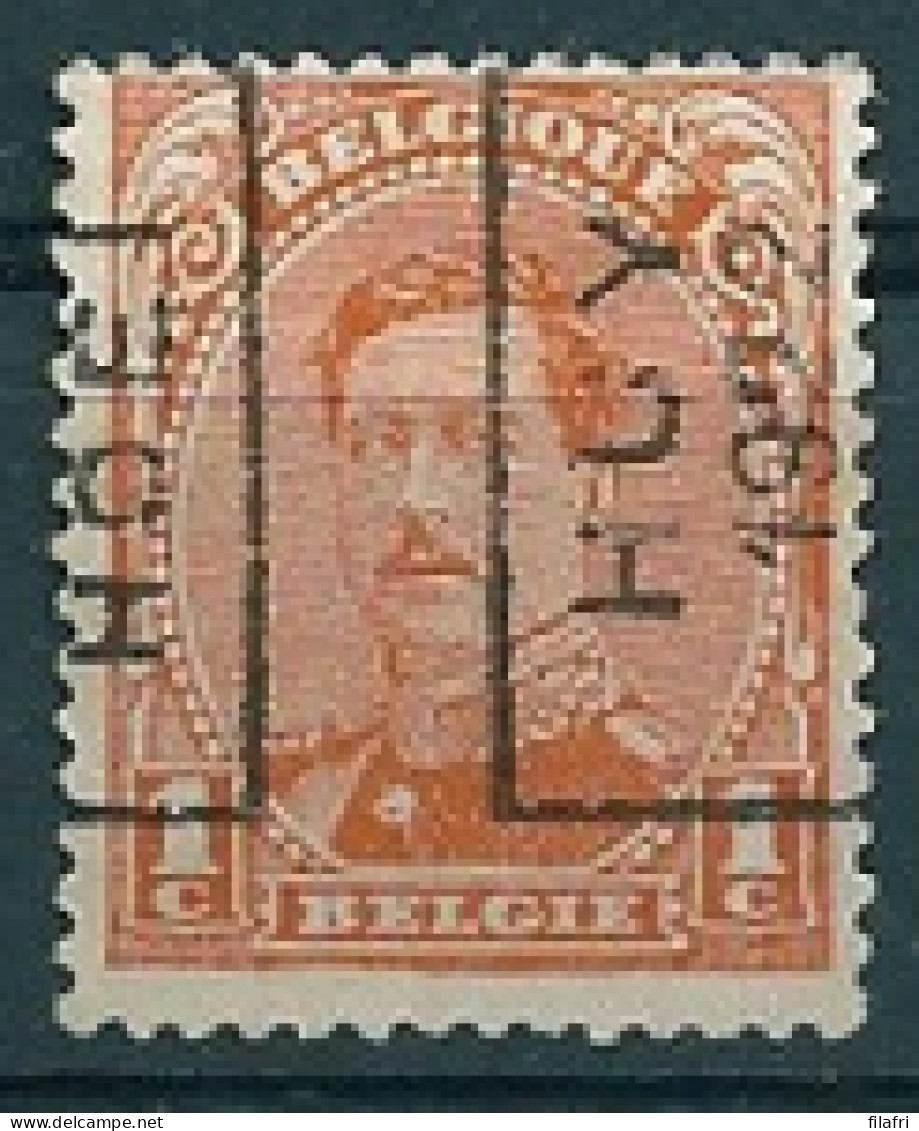 2778 Voorafstempeling Op Nr 135 - HUY 1922 HOEI - Positie A - Roulettes 1920-29