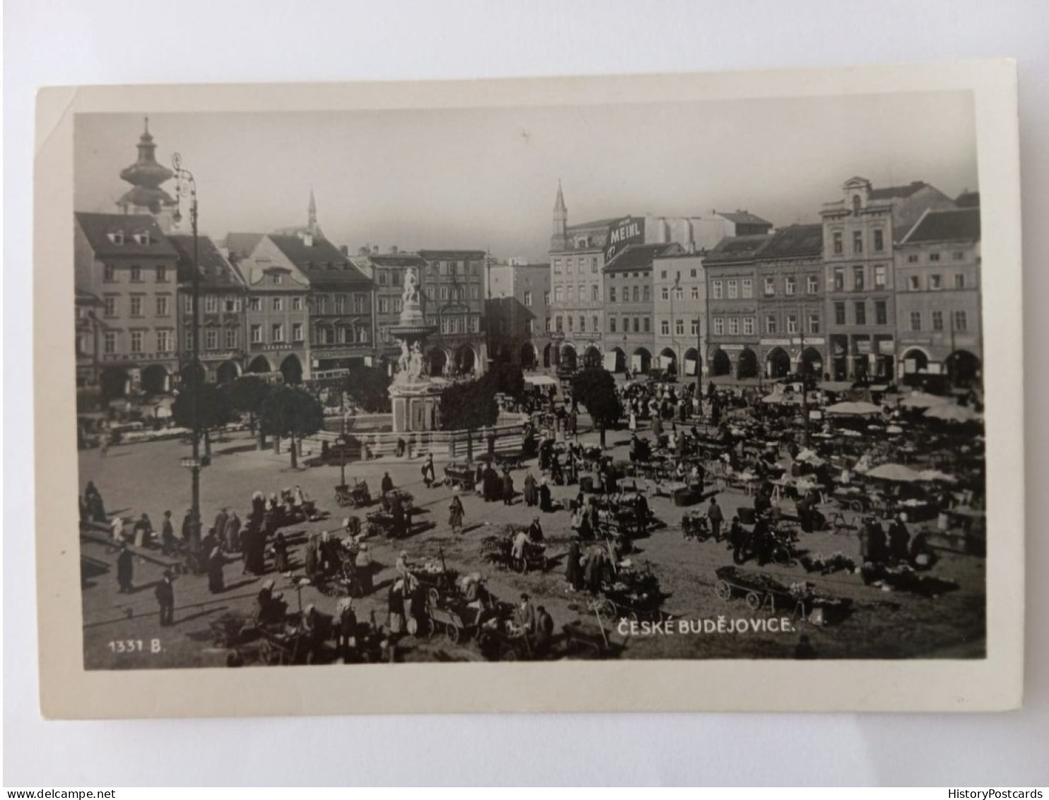 Ceské Budêjovice, Budweis, Markttag, Böhmen, 1940 - Tschechische Republik