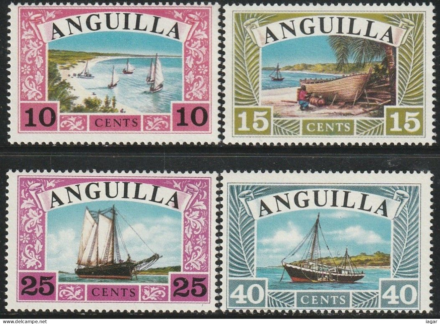 THEMATIC TOURISM:  ANGUILLAN SHIPS AND BEACHES.  -  ANGUILLA - Sonstige & Ohne Zuordnung