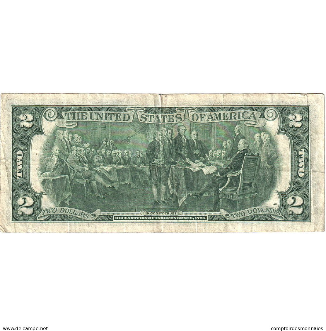 États-Unis, 2 Dollars, 1976, TB - Biljetten Van De Federal Reserve (1914-1918)