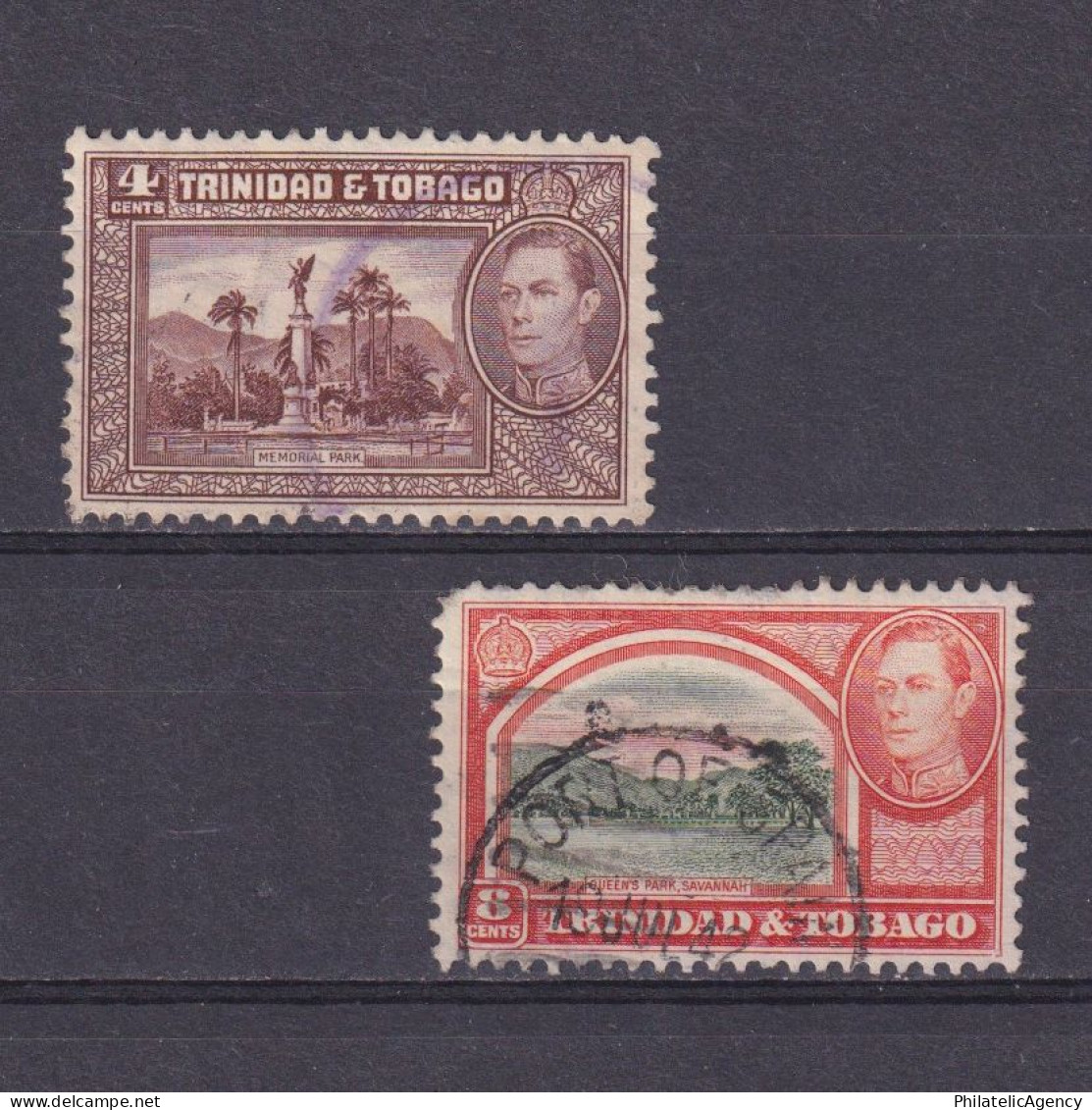 TRINIDAD & TOBAGO 1938, SG #249-251, Part Set, Used - Trinidad & Tobago (...-1961)