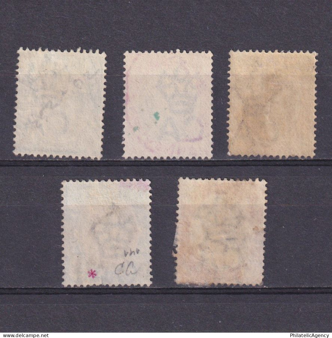 TRANSVAAL SOUTH AFRICA 1902, SG #244-250, Part Set, Wmk Crown CA, Used - Transvaal (1870-1909)