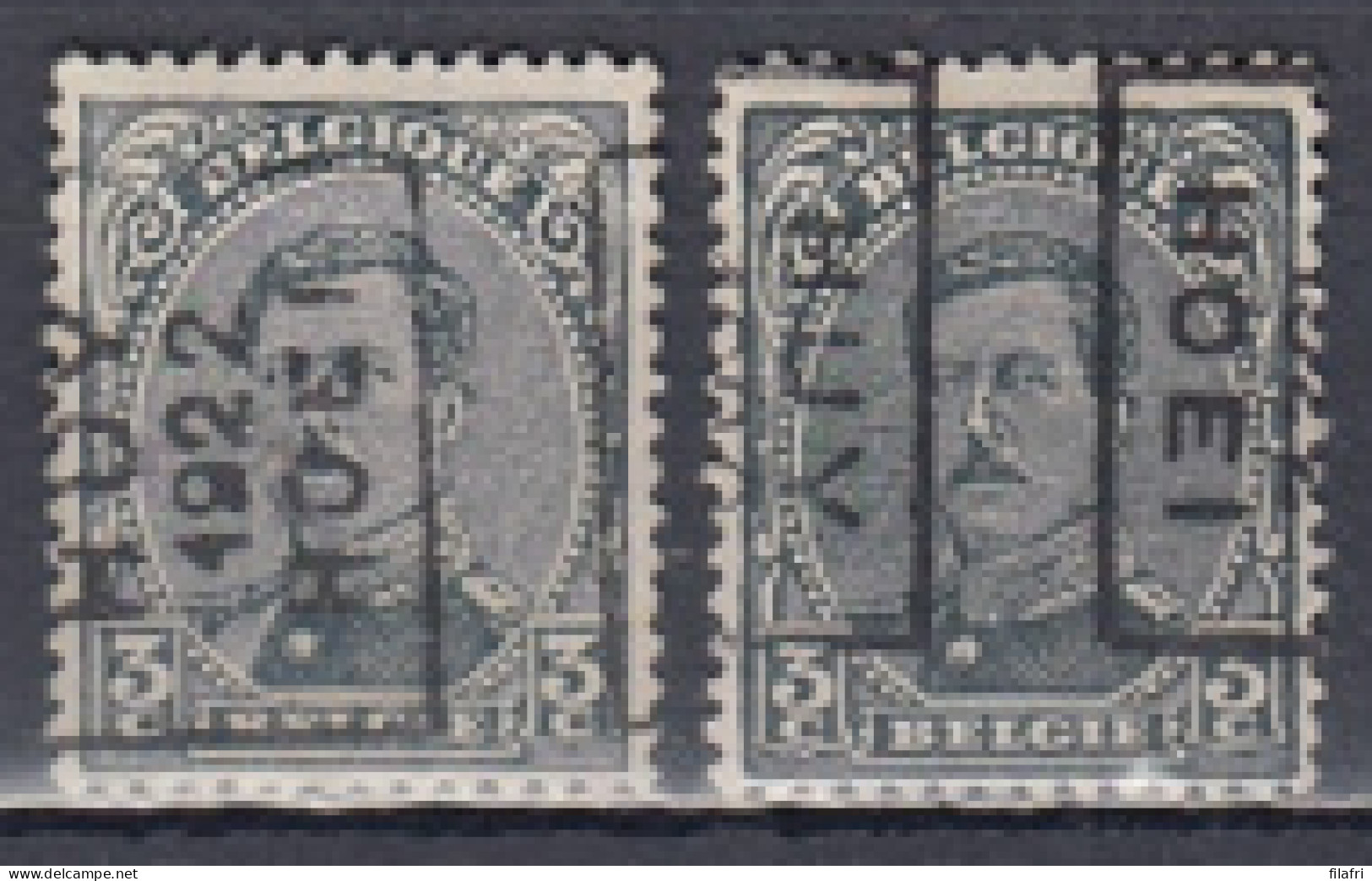 2889 Voorafstempeling Op Nr 183 - HUY 1922 HOEI - Positie A & B - Roller Precancels 1920-29