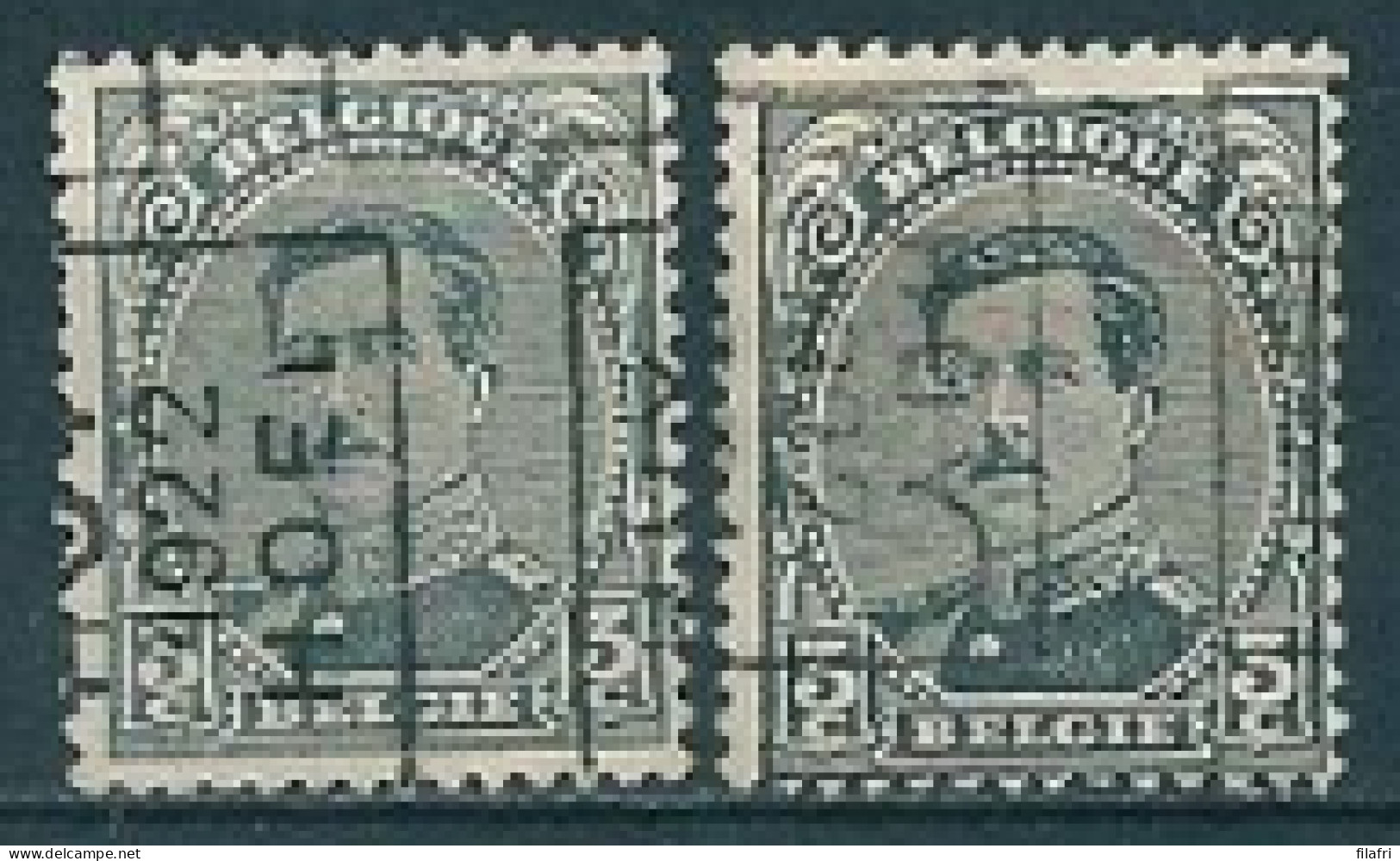 2889 Voorafstempeling Op Nr 183 - HUY 1922 HOEI - Positie A & B - Rolstempels 1920-29