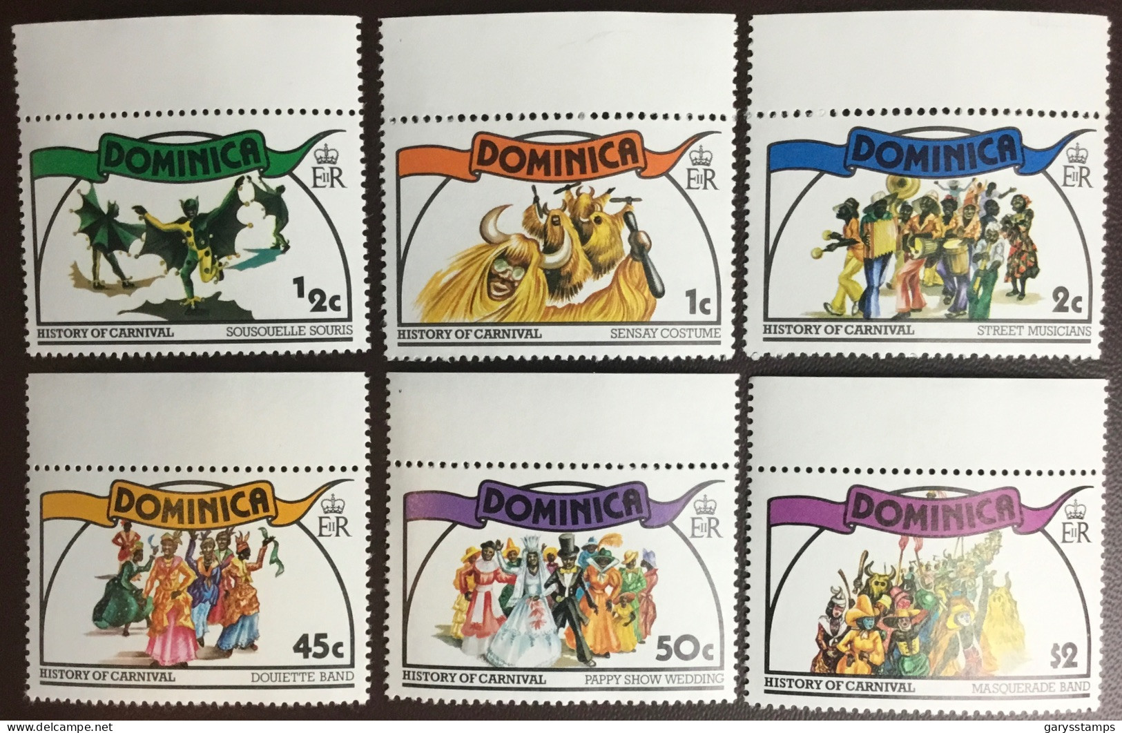 Dominica 1978 History Of Carnival MNH - Dominica (...-1978)